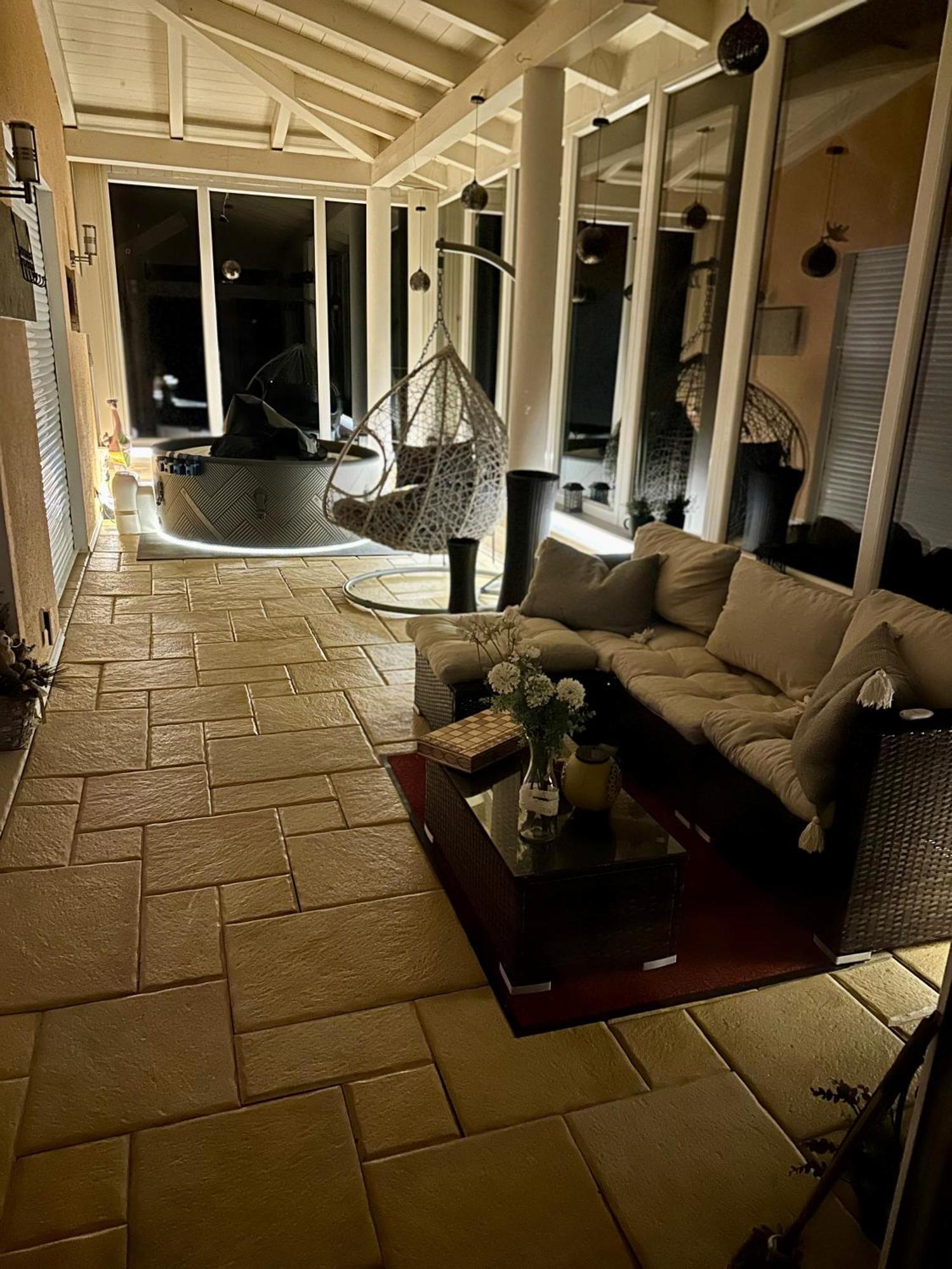 5 Sterne Centurion Ferienhaus Villa 2 Pools 86 Zoll Tv Aldersbach Bagian luar foto